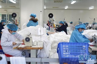 開足馬力生產(chǎn)防護(hù)用品，江西全力保障市場供應(yīng)